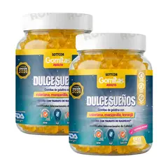 GENERICO - PACK 2 GOMITAS DULCES SUEÑOS CON VALERIANA 300 UND SOTTCOR LABS
