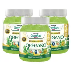 GENERICO - PACK 3 GOMITAS ORÉGANO 130UND