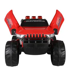 GENERICO - Carro a Batería Camioneta Stronger modelo 4x4 Todo Terreno para Niños Rojo