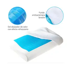 OEM - Almohada con GEL Ergonómica Ortopédica Viscoelástica Relajante