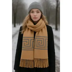 AMA OUTFITTERS - BUFANDA DE HILO CASHMERE