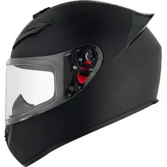 CES - CASCO MOTO REVOX INTEGRAL NEGRO MATE TRANSPARENTE
