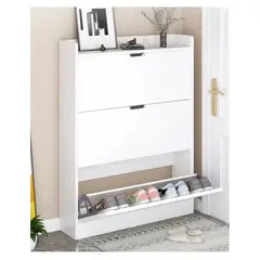 FAMUZE - Zapatera Para Recibidor y/o pasillo - NOELIA Blanco