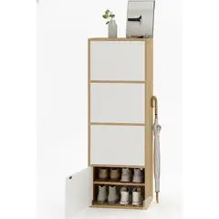 NACIONAL - Zapatera de Melamina Moderna 16 Pares - ADEFF