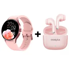 LENOVO - Audífonos Bluetooth LP40 PRO y Reloj Inteligente Y80