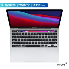APPLE - Laptop MacBook Pro 2019 i5 16GB 256GB 13.3" Seminuevo Plateado Grado A