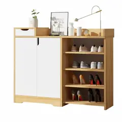 NACIONAL - Zapatera de Melamina Moderno con cajón - GUINEA