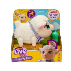 LITTLE LIVE PETS - Cordero Mascota interactiva - snowie