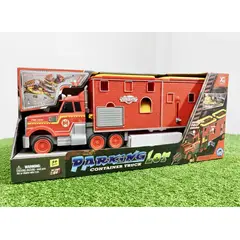 OEM - CAMIÓN DE BOMBERO QUE SE TRASFORMA EN UNA PISTA DE CARRERAS DE 1.44 MTS