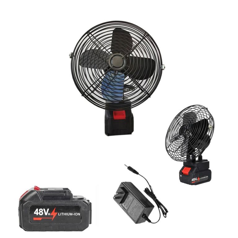 Ventilador Portátil Con 1 Batería Recargable