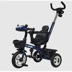 GENERICO - Triciclo para niños 2 en 1 Todo Terreno con Panel con Bluetooh y Asiento con protección