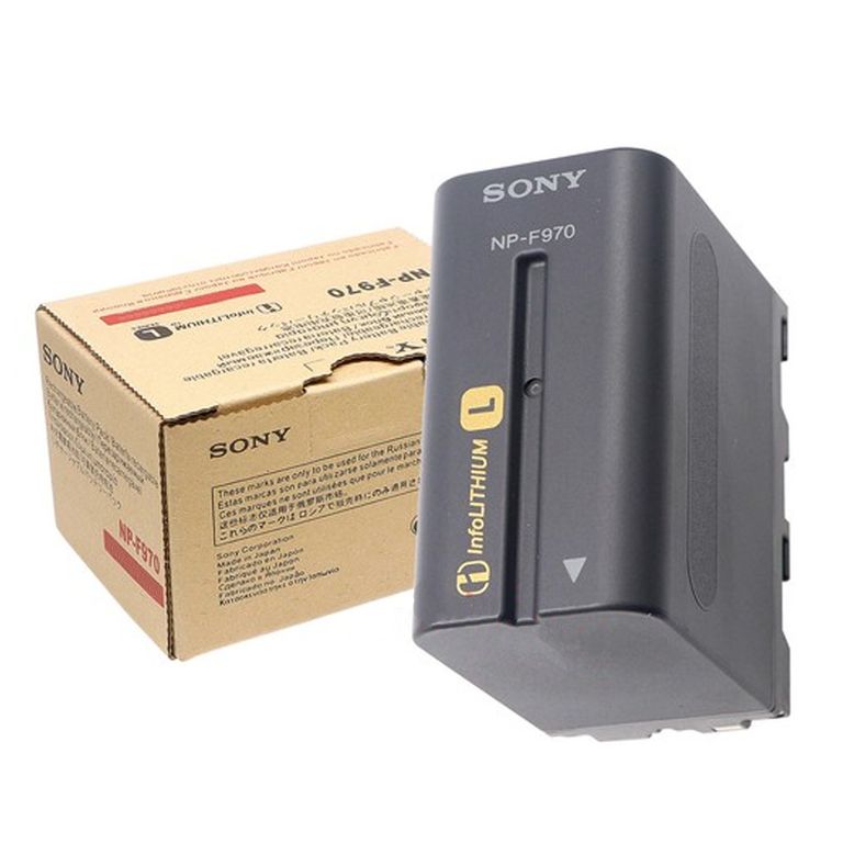 Batería para Sony Np F970 Np-f970 de 6600mah Filmadora handycam Led otros