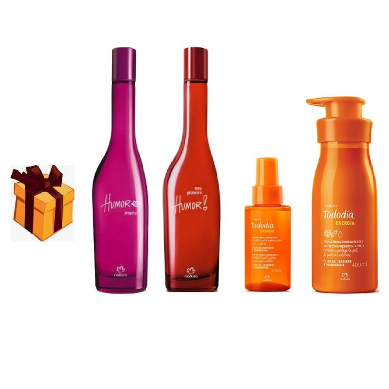 Humor primeiro y humor propio y crema y bruma facial regalo