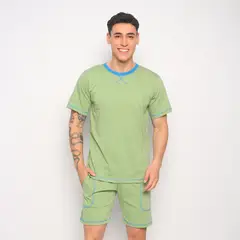 GENERICO - Pijama Algodón Hombre Jhony Green - Inga Pijamas