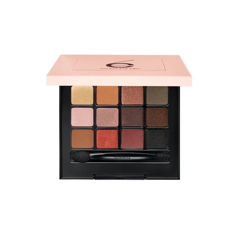 Paleta de Sombras para Ojos x12 Eye PRO - CHIC NUDE - ALTA PIGMENTACION