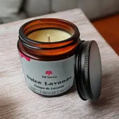 GENERICO - VELA AROMATICA DE CERA DE SOJA DE LAVANDA 100 GR