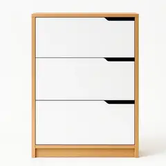 NACIONAL - Zapatera de melamina 3 niveles Personalizable sin Espejo - PALERMO