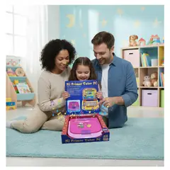 GENERICO - Mini Laptop Rosado - Primer Paso en la PC