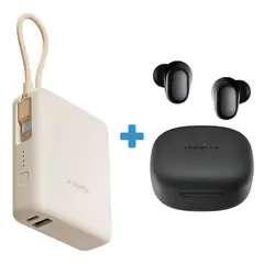 XIAOMI - Audífonos Redmi Buds 6 Play + Power Bank 10000 mAh 33W