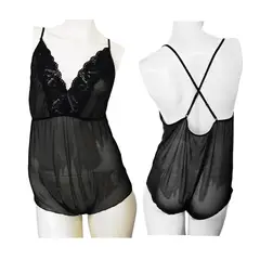 GENERICO - Enterizo Transparente - Lencería Pam