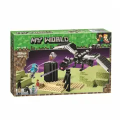 MINECRAFT - Lego La Batalla en el End My World 228 Pcs