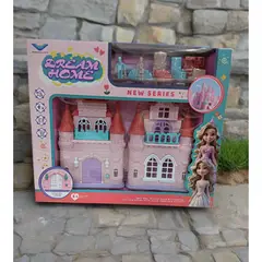 GENERICO - Casa de Muñecas Armable Dream Home Castillo de Princesas