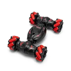 GENERICO - Auto Acrobático Control Remoto 360° Recargable Rojo