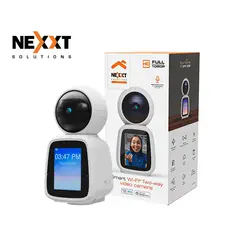 NEXXT SOLUTIONS - Cámara Smart Nexxt NHC-IP20 2MP Pantalla Doble vía PTZ Botón Videollamada Control Voz