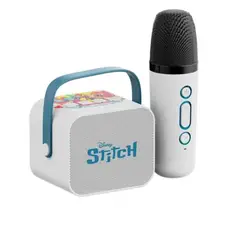 XTECH - Parlante Portátil Stitch con Bluetooth® 5.3 y Karaoke Inalámbrico