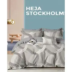 MINGDA - Set de Edredón + 2 Fundas + Set de Sabanas 5 Pz 100% Calidad