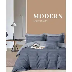 MINGDA - Set de Edredón + 2 Fundas + Set de Sabanas 5 Pz 100% Calidad