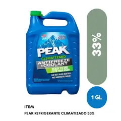 PEAK - Refrigerante Anticongelante 33% Climatizado