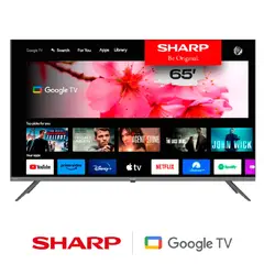 SHARP - TELEVISOR SMART TV 4K UHD 65” 4T-C65GL4060L