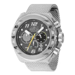INVICTA - Reloj Racing 47201 Plateado Quartz Hombre