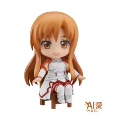 GOOD SMILE - FIGURA ASUNA NENDOROID SWACCHAO COMPANY SWORD ART ONLINE COLECCIONABLE ANIME