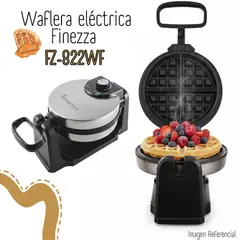 FINEZZA - Waflera Eléctrica Giratoria FZ-822WF