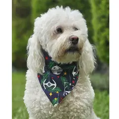 GENERICO - Bandana Navideña para Mascota M Hasta 40cm