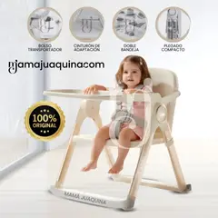 BABY - Silla Portatil Plegable «SIENNA» Edición Limitada Beige