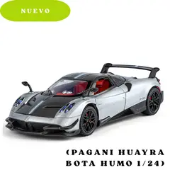 GENERICO - Auto Colección Pagani Con Sonido Y Luz Escala 24 Plateado.