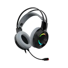 ANTRYX - Audífono IRIS-K color Gris con Micrófono VIRTUAL SURROUND