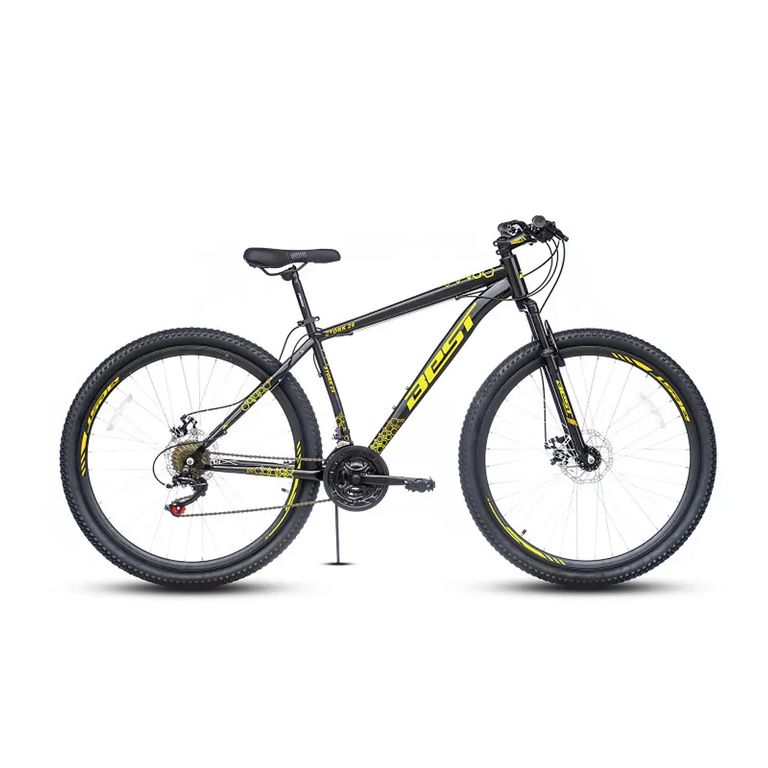 Bicicleta Stork Aro 29 Aluminio 21V negro / amarillo