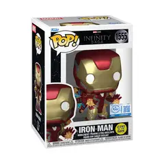 FUNKO - Pop Iron Man 1555 Exclusivo Glow in The Dark