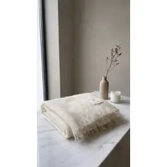 GENERICO - Manta Distinction by Bronte Beige Harmony 150×198 cm Premium