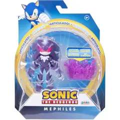 JAKKS PACIFIC - Sonic the Hedgehog Figura de acción de Mephiles the Dark