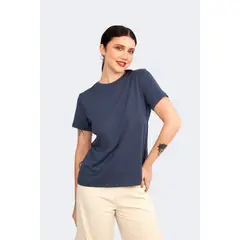 BANATY - POLO OVERSIZE MANGA CORTA DE ALGODON MASIEL DE MUJER