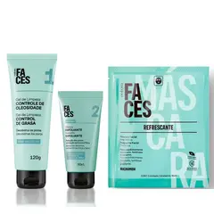 NATURA - Kit Faces Antioleosidad -