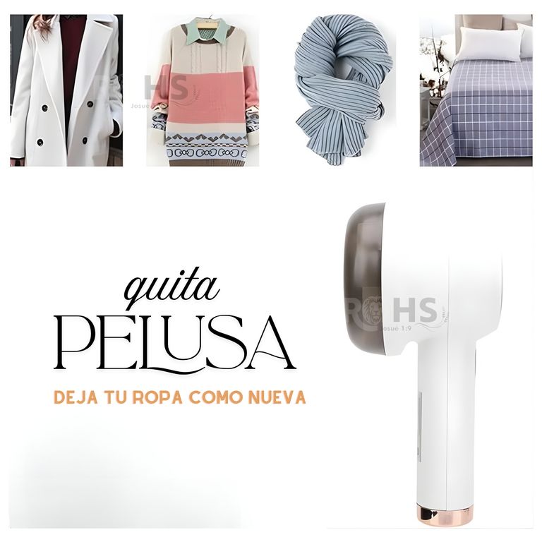 Quita Pelusa de Ropa Inalambrico RAF