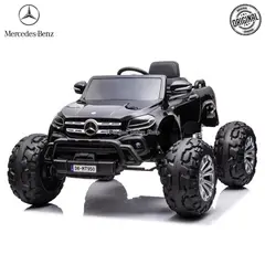 MERCEDES BENZ - Carro a Batería 24V MERCEDES -TRUCK X CLASS- Negro
