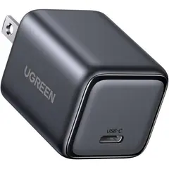 UGREEN - Cargador Mini De 30w 1 Usb-c De Carga Rápida Tecnología Gan Carga Inteligente