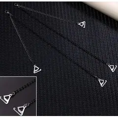 MORITA BAG STORE - SUJETADOR CORREA DE HOMBRO CUADRADA CON PEDRERIA BRILLANTE COLOR DORADO